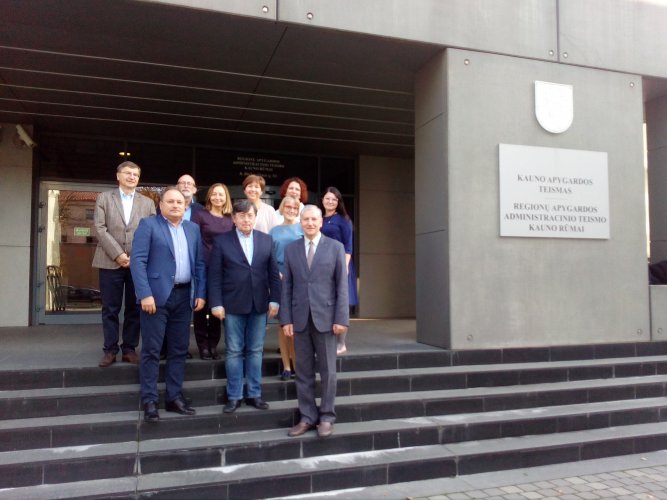 Visit by a Delegation of Judges from Poland