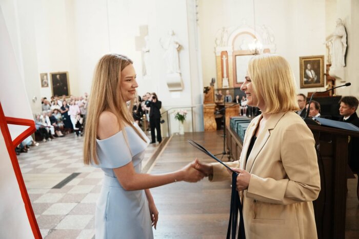 LVAT apdovanojo geriausių VU TF magistro darbų autorius