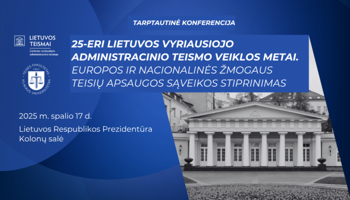 LVAT mini 25-erių metų veiklos sukaktį – Vilniuje vyks tarptautinė konferencija