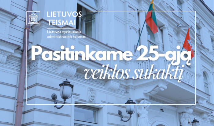 LVAT pasitinka 2026 metus minėdamas 25 metų veiklos sukaktį