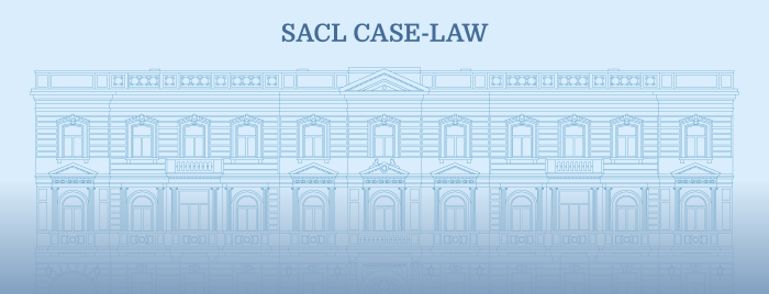 Having regard to the case-law of the CJEU, SACL examined a case concerning the allocation of public railway infrastructure capacity