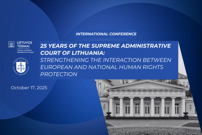 SACL marks the 25th anniversary – an international conference to be held in Vilnius